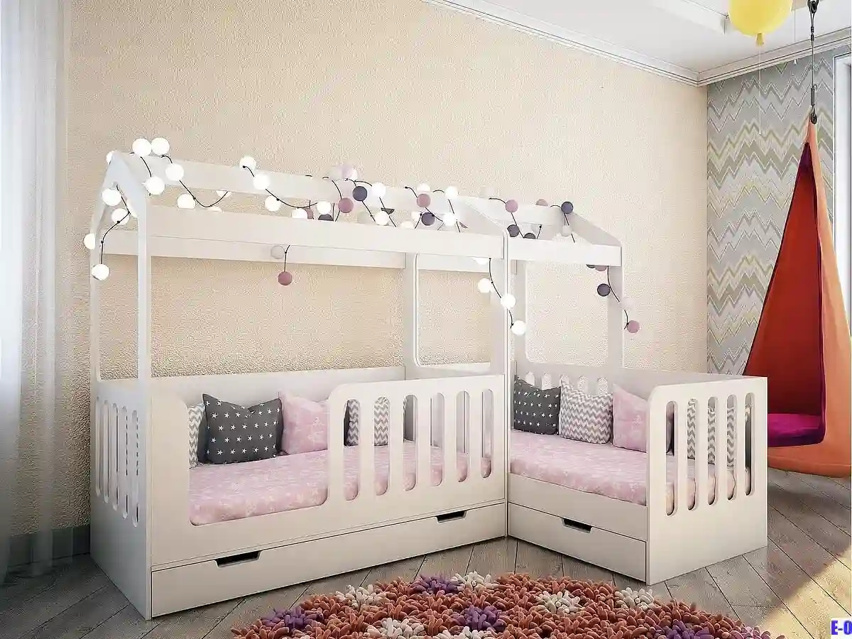 Кровать детская Лазурит