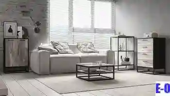 Стенка Лофт Много Мебели