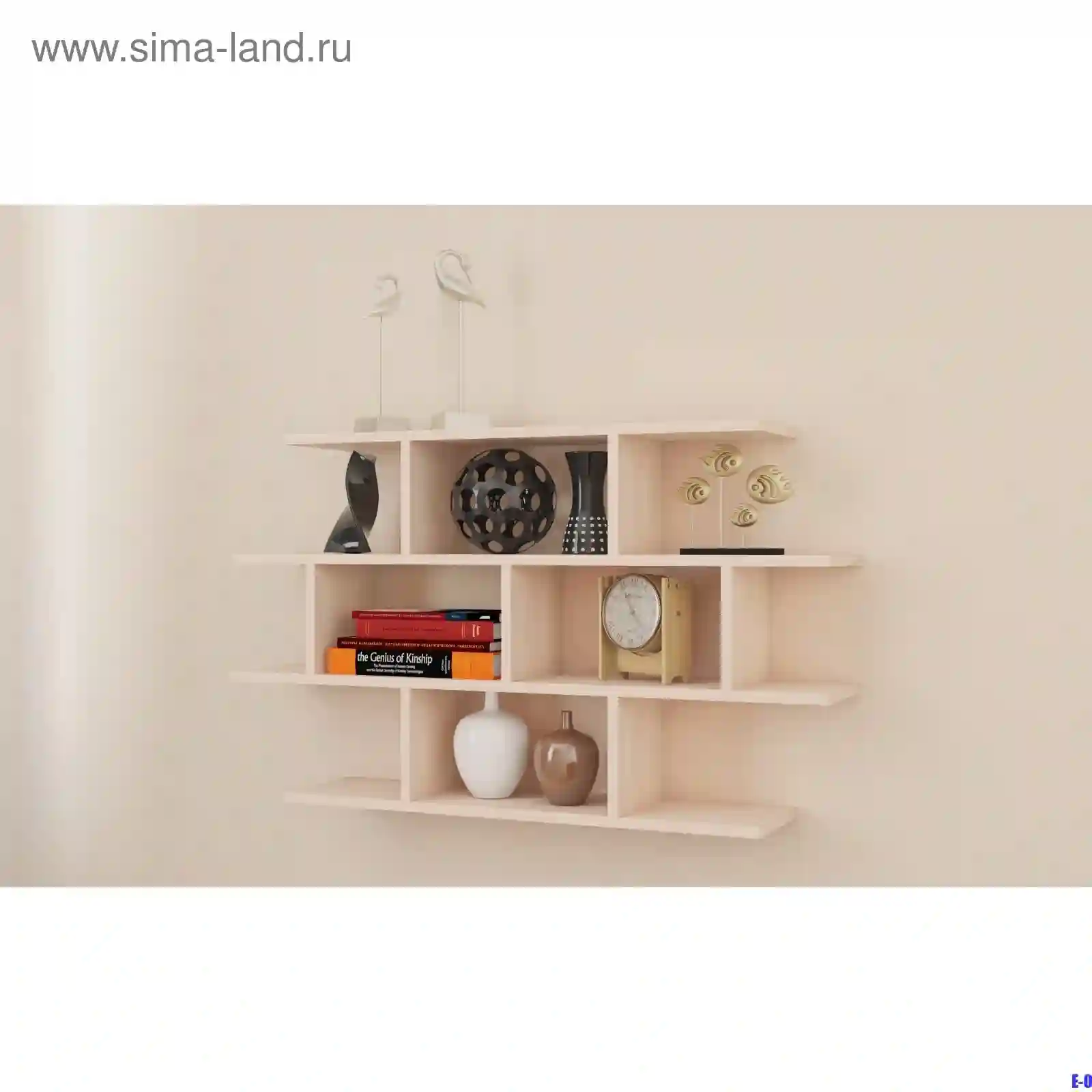 Полка навесная Много Мебели