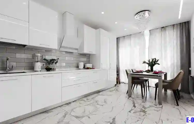 Белая кухня Хофф