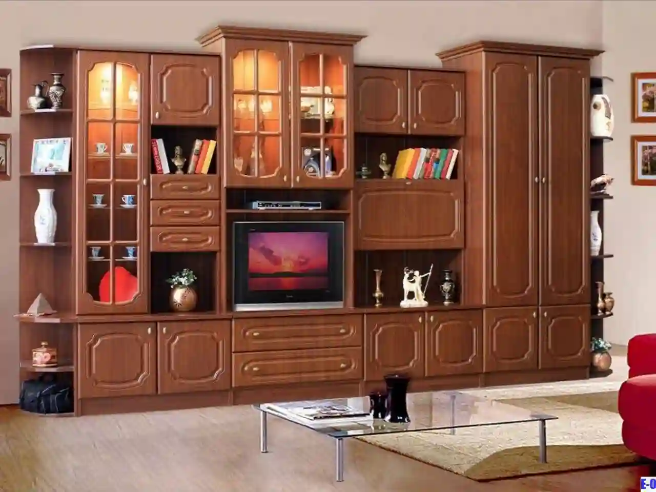 Стенки для гостиной Хофф