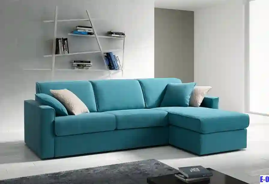 Диван бирюзовый Хофф